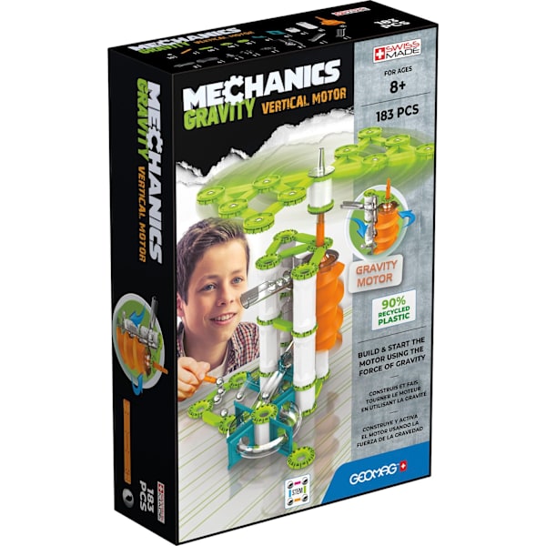 Geomag Mechanics Gravity Re Vertical Motor 183 Pcs