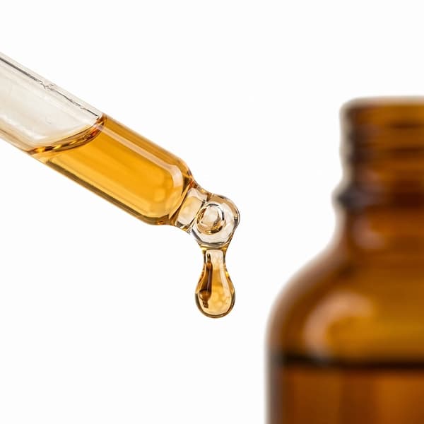 Ravfarvede glasdråbeflasker, 100 ml, sæt med 12 stk.