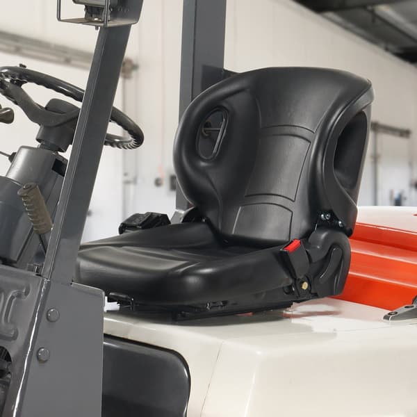 Universal gaffeltrucksäte – Omslutande, bälte, mikrobrytare
