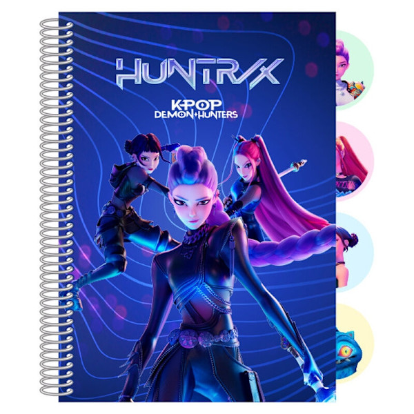 Demon Hunters Kpop A5 notesbog