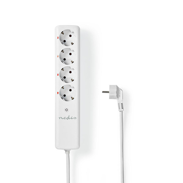 RF-Stik | 433 MHz | 3680 W | EU stik / Type F (CEE 7/7) | Hvid