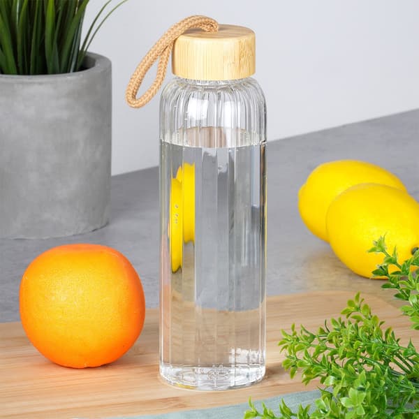 Vandflaske af glas, 500 ml