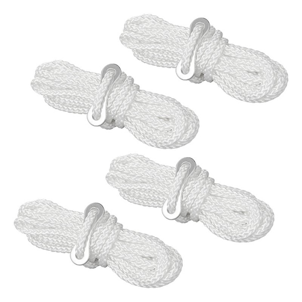 Guy line polyester 3mm x 3M - set om 4 delar
