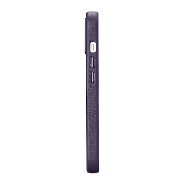 Luonnonnahkainen suojakuori iPhone 14 Plus MagSafe Case Nahkainen tummanvioletti