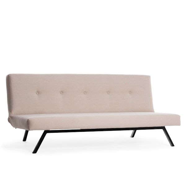 3-sæders sovesofa Zola - Creme