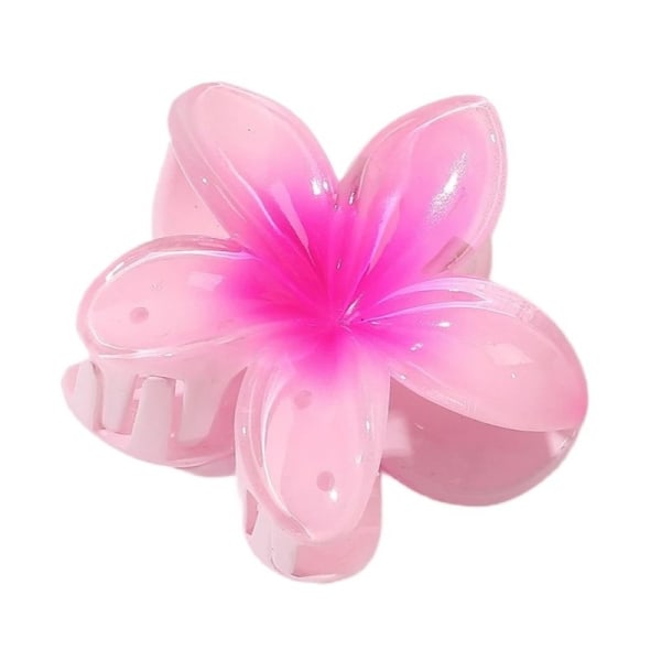 Hiusklipsisolki XL Flower Pink Ombre 7,5X8Cm Sp286