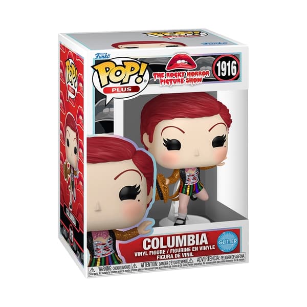 Rocky Horror Columbia Glitter -vinyylihahmo