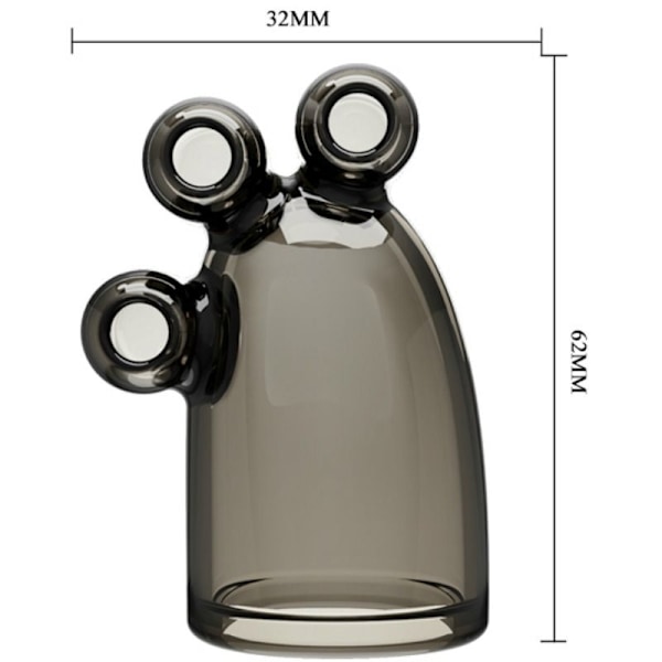 Baile - Vibrerande lock Vibrerande Crystal Cap Ii