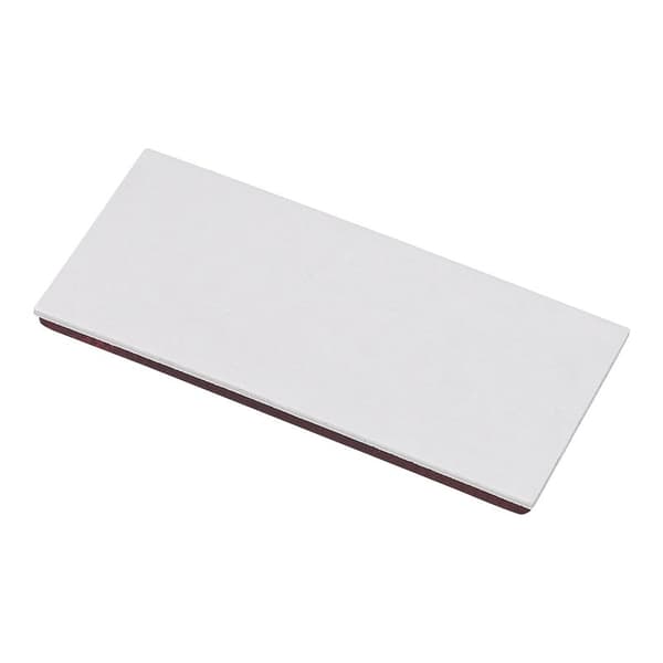 Reflektor röd 82x36mm självhäftande