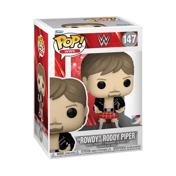 WWE POP! Vinylfigur Rowdy Roddy Piper 9 cm