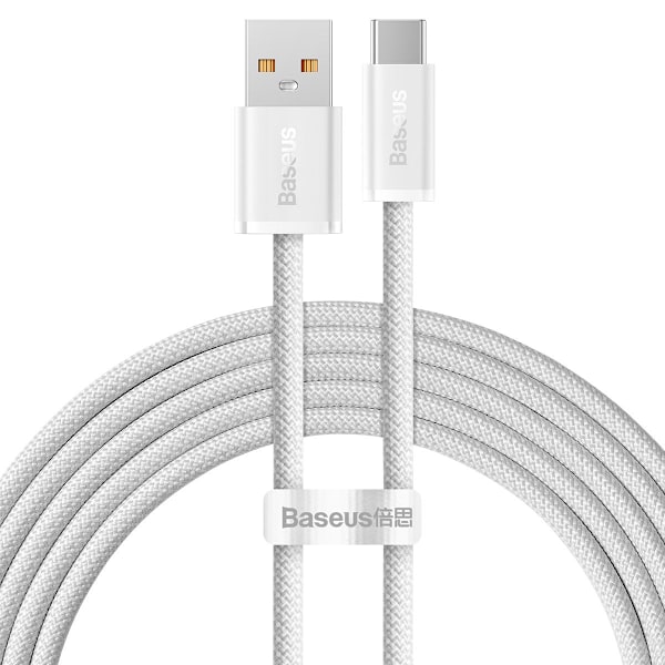 Dynamic Series USB - USB-C-kaapeli 100W 2m valkoinen