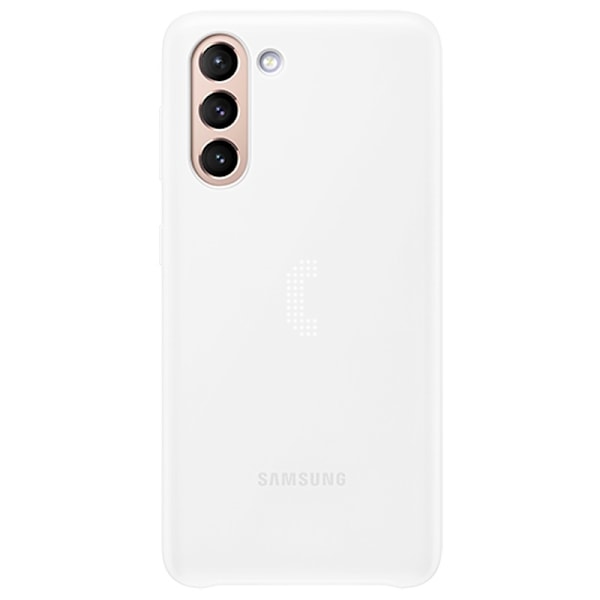 Samsung LED Skal till Samsung Galaxy S21 Plus 5G - Vit