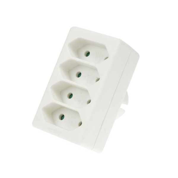 4-suuntainen Euro Socket Splitter