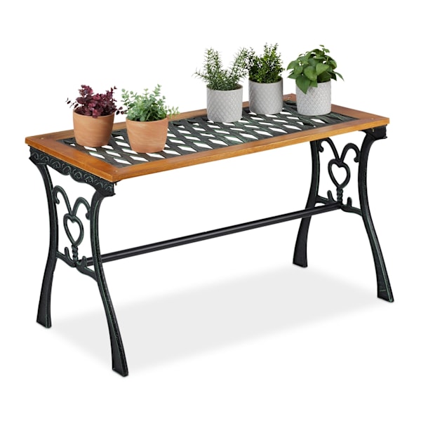 Firkantet havebord