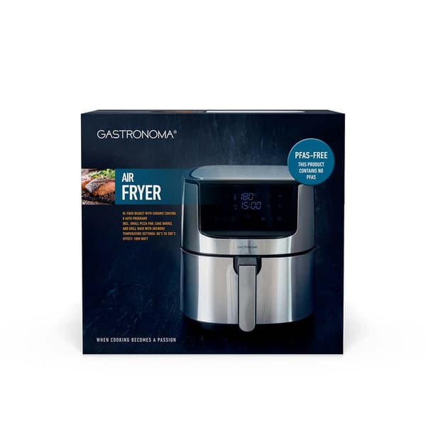 8L Air Fryer med keramikkorg, 8 program, Tål att diskas i diskmaskin