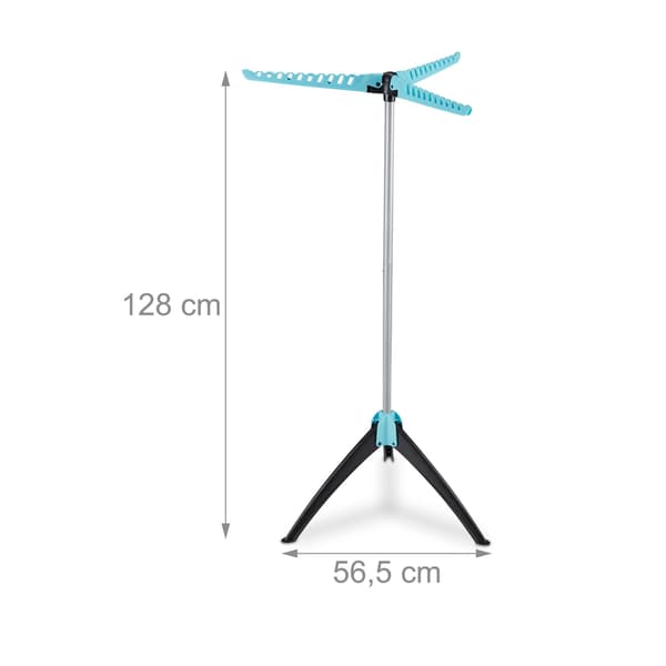 Hopfällbar torkställning