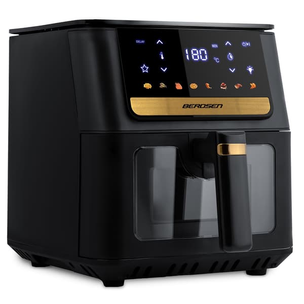 Airfryer, 6,5L, 1700W, Touchskærm, Sort