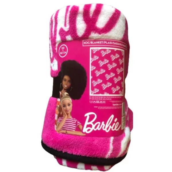 Barbie-tæppe i koral