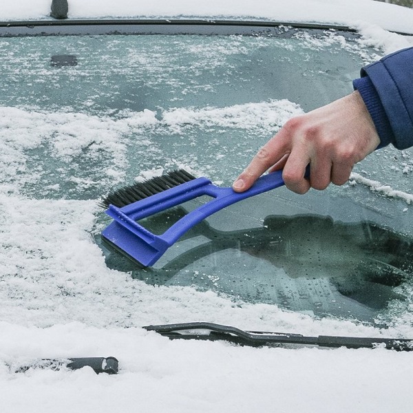 Snöborste 14,5 tum med isskrapa