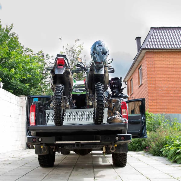 Læsserampe til motorcykel