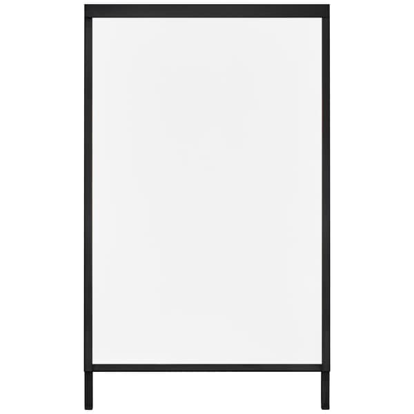 A-rams trottoarskylt 24x36, dubbelsidig stålram