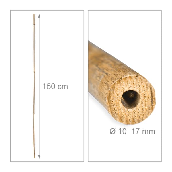 Bambuspinde 150 cm