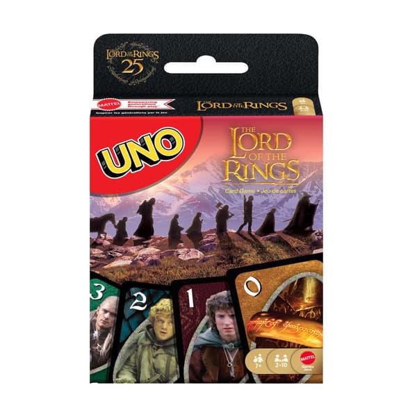 UNO Taru sormusten herrasta -korttipeli
