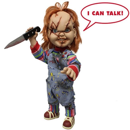 Chucky Talking Figur 38 cm - Skræk-samlelegetøj