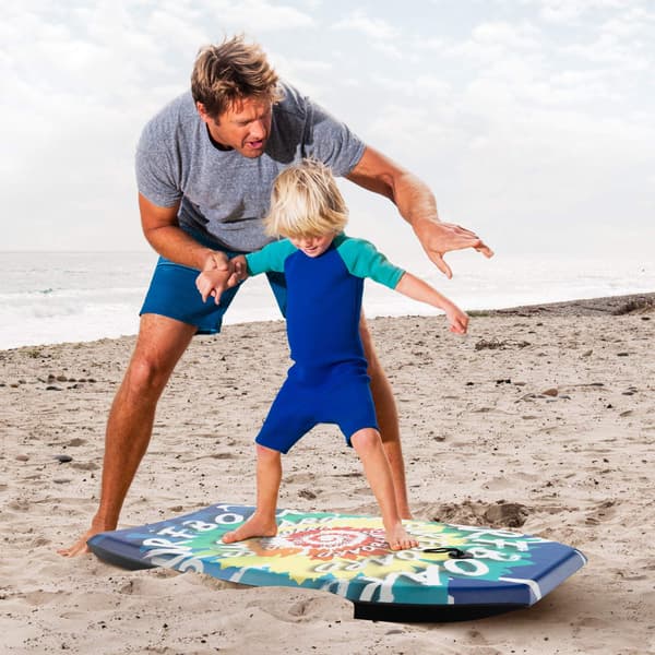 Bodyboard Boogie Board 33–41 tommer, EPS-kerne, håndledssnor
