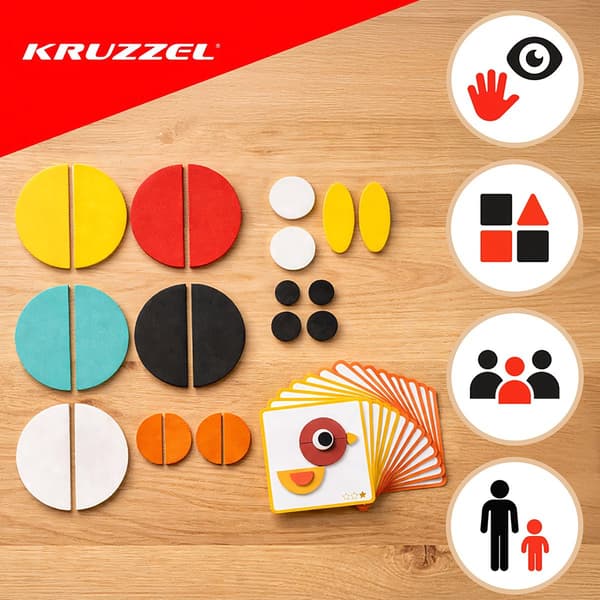 Træpuslespil - Kruzzel 22426 puslespil