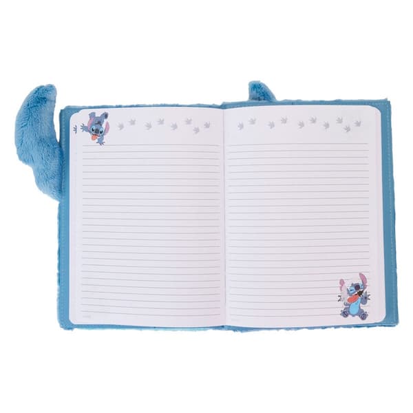 Stitch Plush Journal til notetagning og skitsering