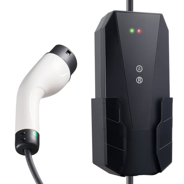 Bärbar elbilsladdare typ 2, 16A 3,7kW, 8,6m kabel