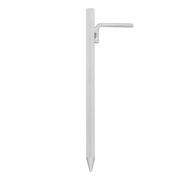 Markankare 30 cm galvaniserat stål med L-krok