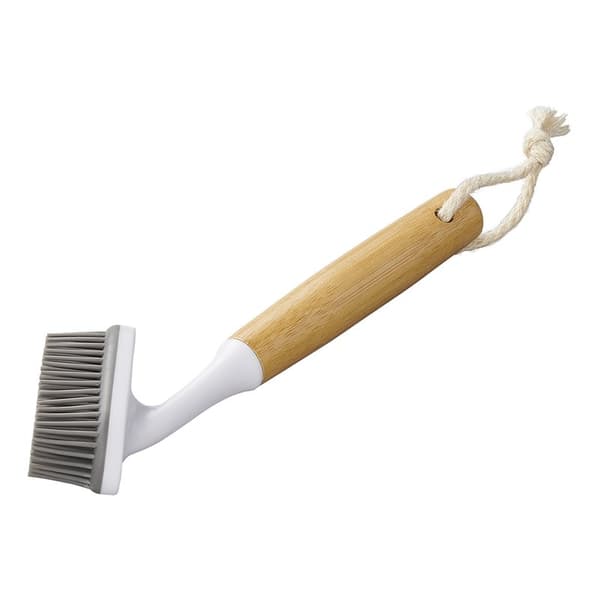 Opvaskebørste silikone 23 cm Ø7 cm x 4 cm bambus