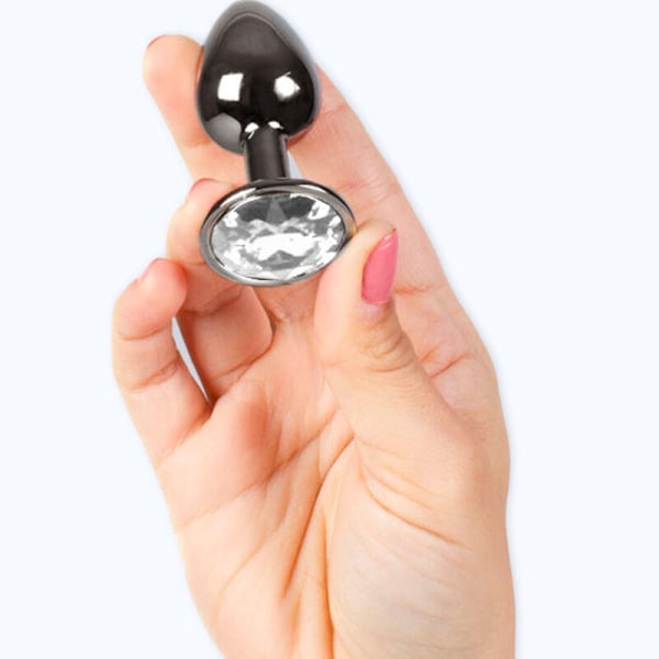 Secretplay - Gunmetal Butt Plug Pieni koko 7 cm