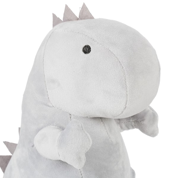 Grå dörrstopp Dino