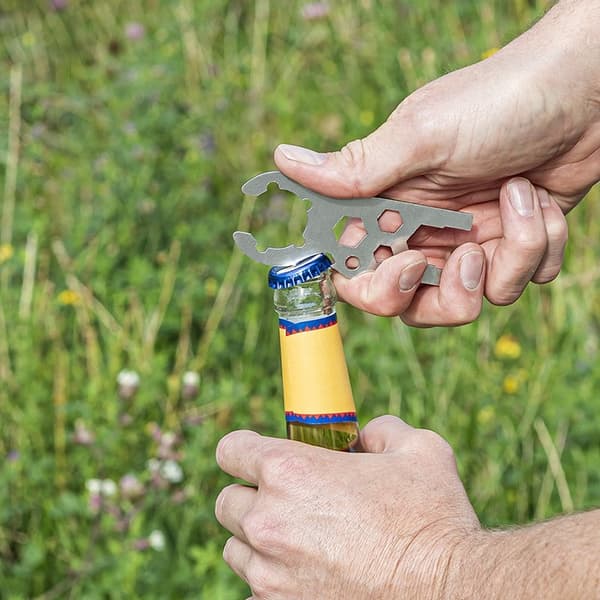 Kaasupullon avain – Multitool DE kortilla