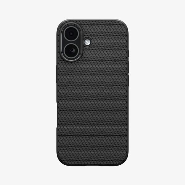 Spigen iPhone 17 Liquid Air-skal – Mattsvart