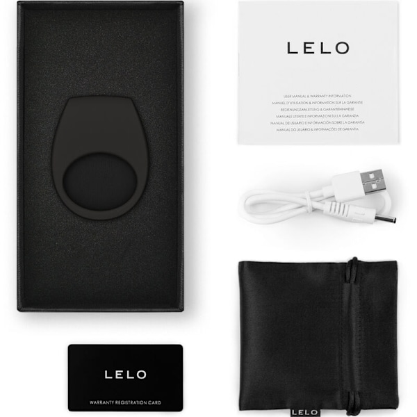 Lelo - Tor 3 Sort Vibrator Ring