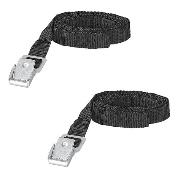 Bindestropper med metalspænde 18mm-100cm - sæt med 2 stk.