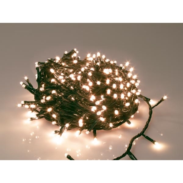 Immensity Light Led - Konstant - 40 M - 600 Arizona hvide lamper - Grøn ledning - 31 V