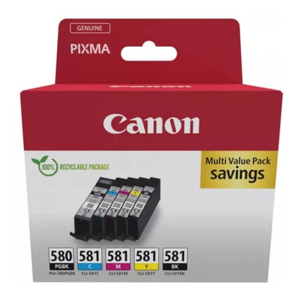 CANON Ink 2078C007 PGI-580/CLI-581 monipakkaus