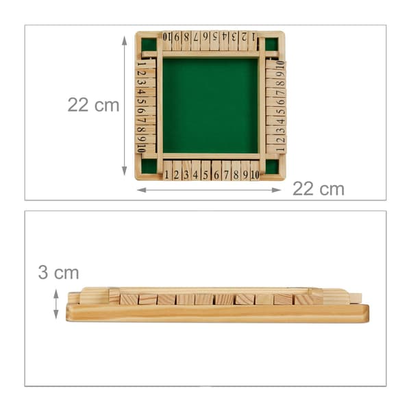 Shut The Box Noppapeli
