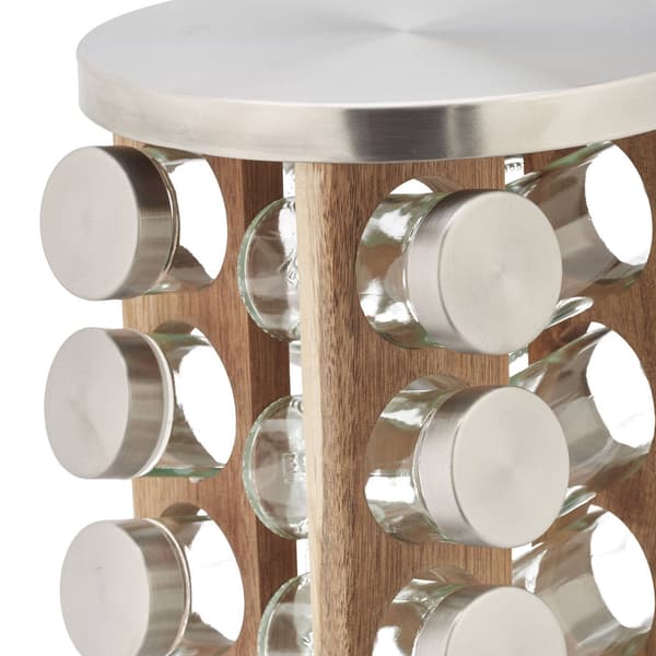 Krydderi karrusel med 20 glas