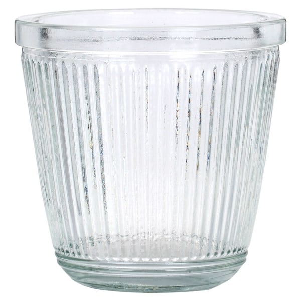 Set för servering: Glas och förslutningsbar karaff, tjockt glas