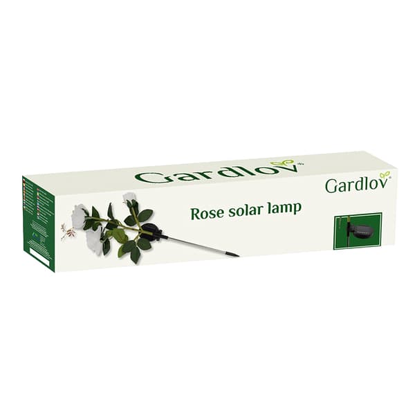 Solcellelampe rose Gardlov 25282