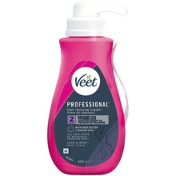 Veet - Proffesional Hair Removal Cream - Depilační krém pro všechny typy pokožky 400ml