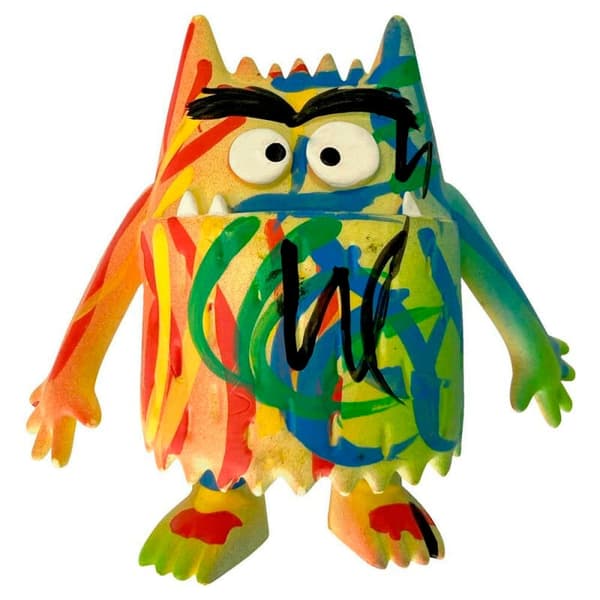 De farvede figurer i Monster-pakken