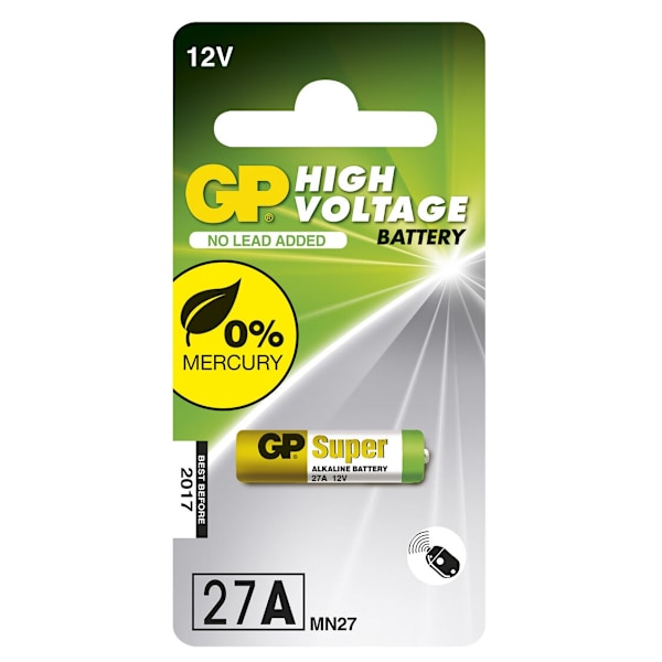 GP Super Alkaline Batteri 27A 1-pack