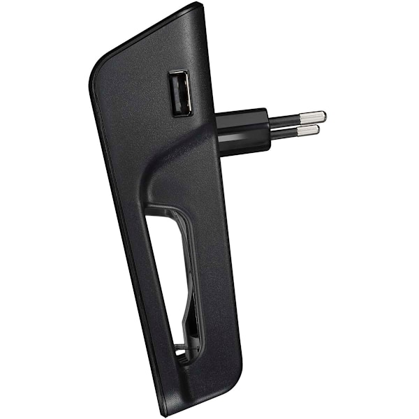 NiMH LCD Plug Charger+ (AA, AAA & 9 volttia) sisältää 4x AA 2100 mAh